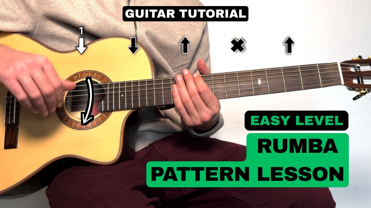 Easy rumba guitar lesson for beginners