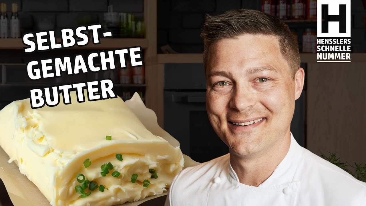 Schnelles Selbstgemachte Butter Rezept von Steffen Henssler