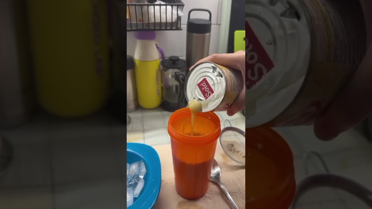 Nanda membuat Thai Tea yang enak dan mudah