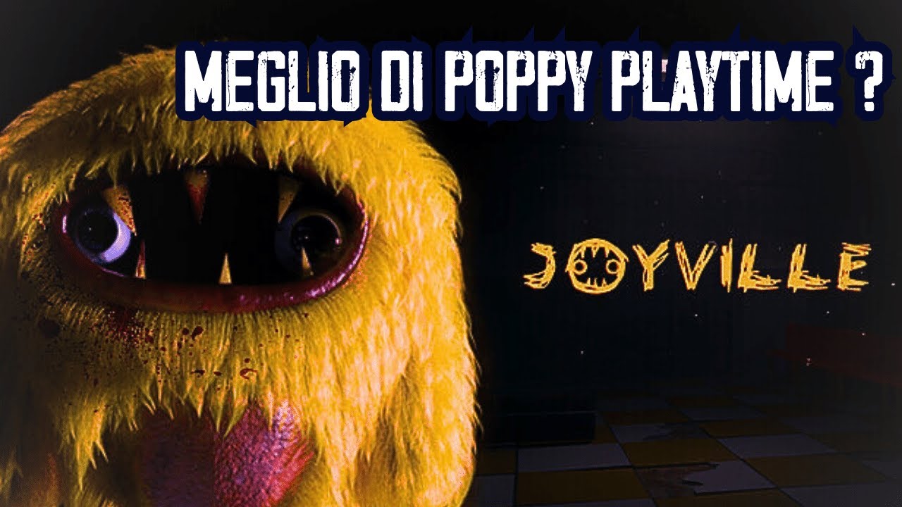 HORROR NIGHT Poppy Playtime FATTO MEGLIO - Joyville PT1
