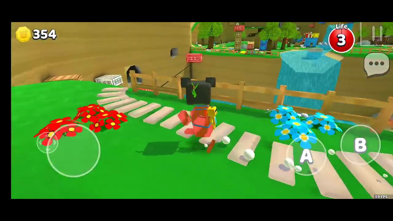Super bear adventure: Playing in the arcade