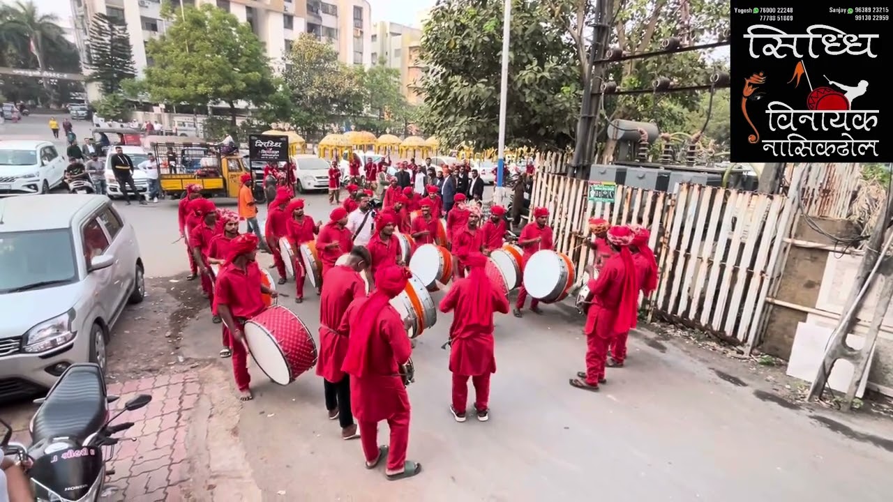Siddhi Vinayak nasik dhol surat….yogesh dhol …📞📞📞7600022248