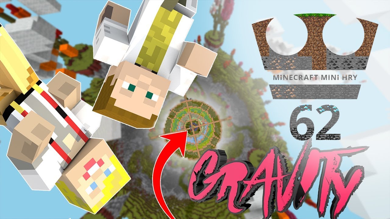 My jsme se fakt trefili! GRAVITY - Minecraft Mini hry 62 w/ GEJMR