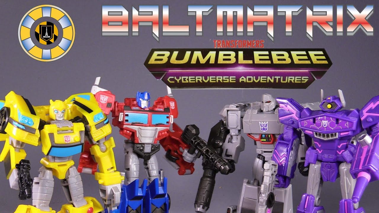 TRANSFORM!!! Cyberverse: Bumblebee Adventurers Wave 1 Deluxe Figures