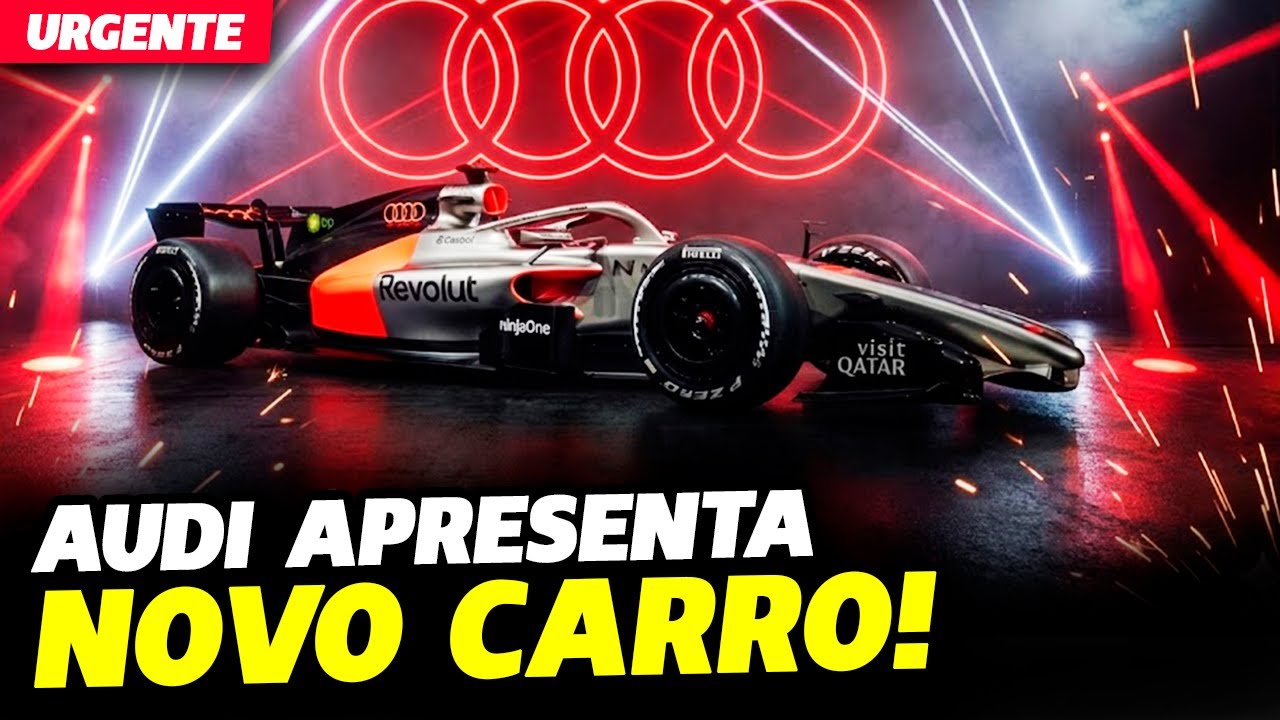 🚨URGENTE: AUDI APRESENTA NOVO CARRO DE BORTOLETO E HULKENBERG | FÓRMULA 1 | GP EM CASA