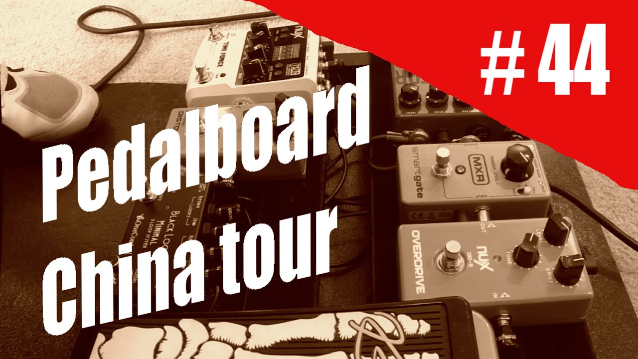 Rig on Fire #44 Pedalboard