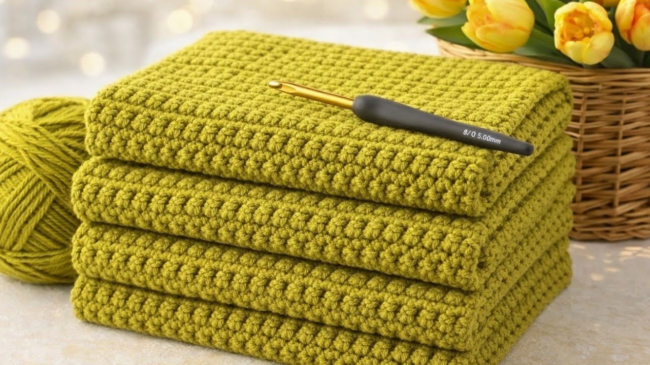 ⚡How to crochet step by step: An easy and beautiful! Crochet technique for beginners.
