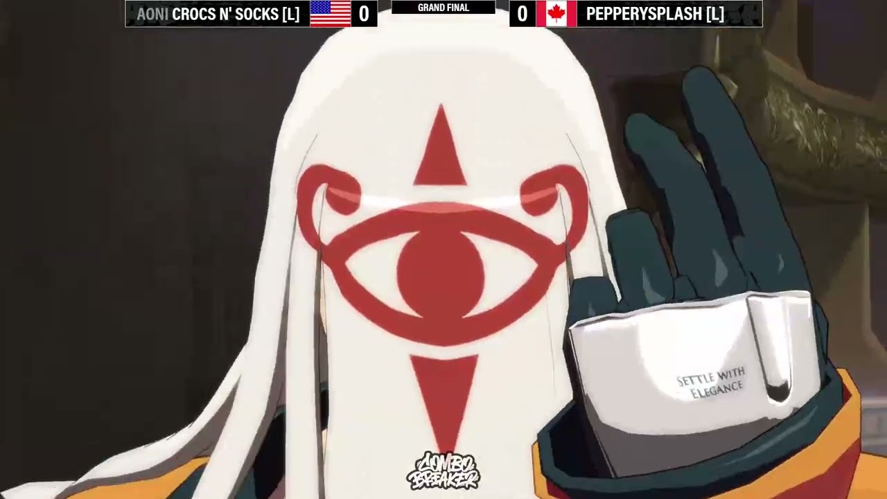 Crocs N' Socks (Slayer) vs PepperySplash (Venom) - Combo Breaker 2022 GGXRD Grand Finals