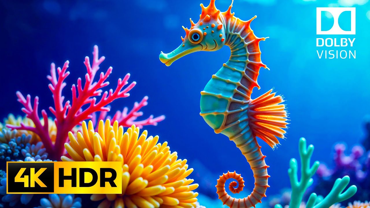 Океан 4K ULTRA HD | Захватывающие морские миры для расслабления сна