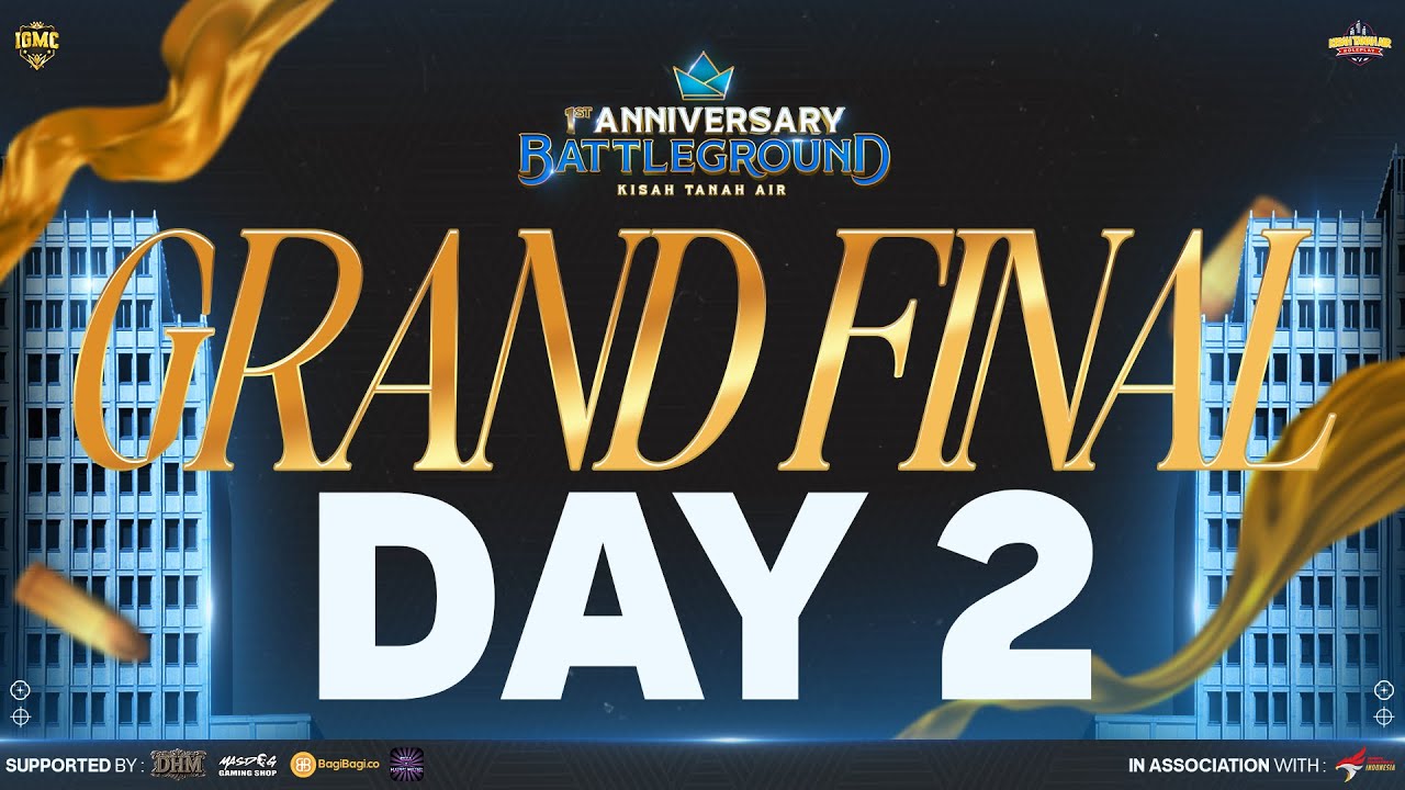 🔴LIVE | 1st ANNIVERSARY BATTLEGROUND KISAH TANAH AIR | GRAND FINAL DAY 2 #KITAXIGMC