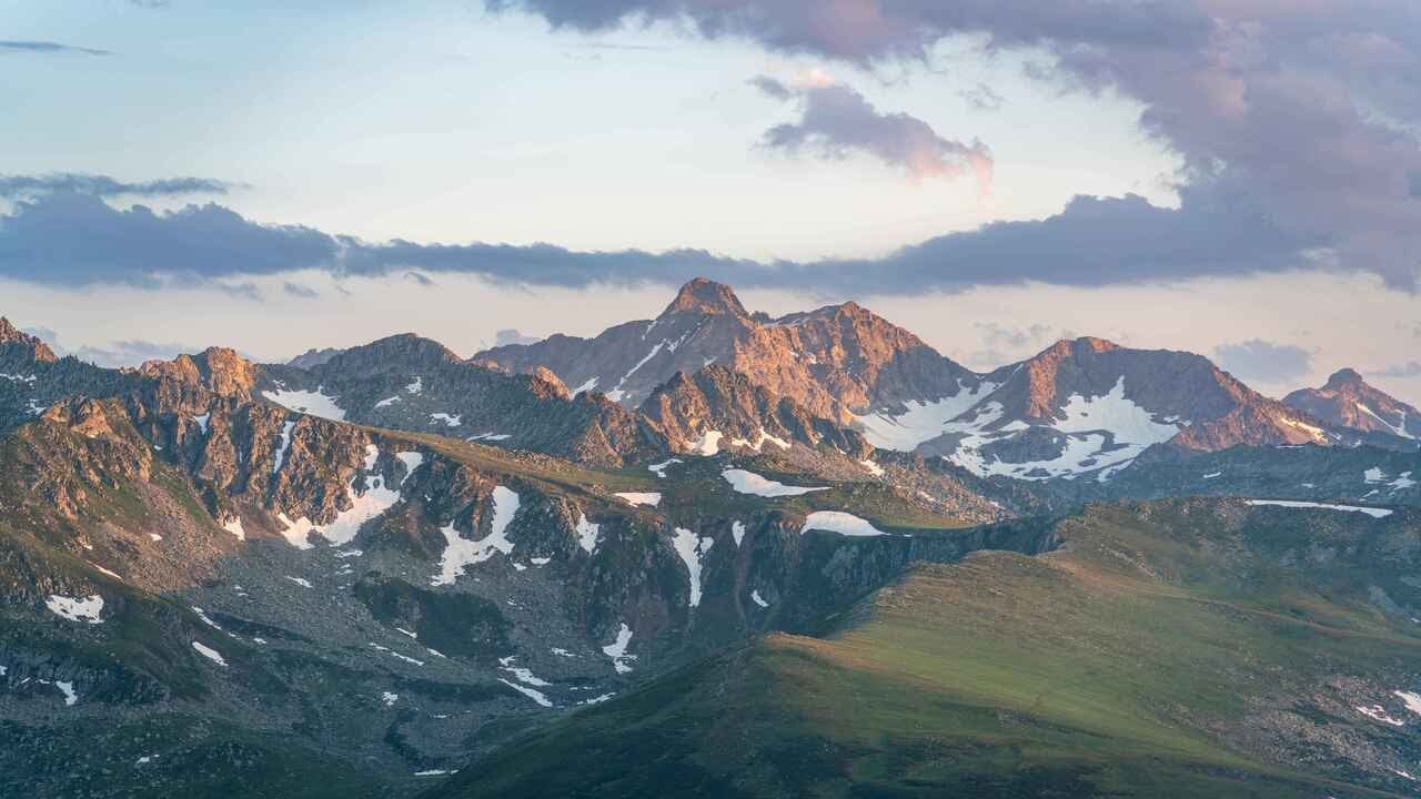 DJI Air 3S Drone 4k Mountain Footage Turkey/Black Sea - Artvin/Arhavi - Sırt Yaylası-
