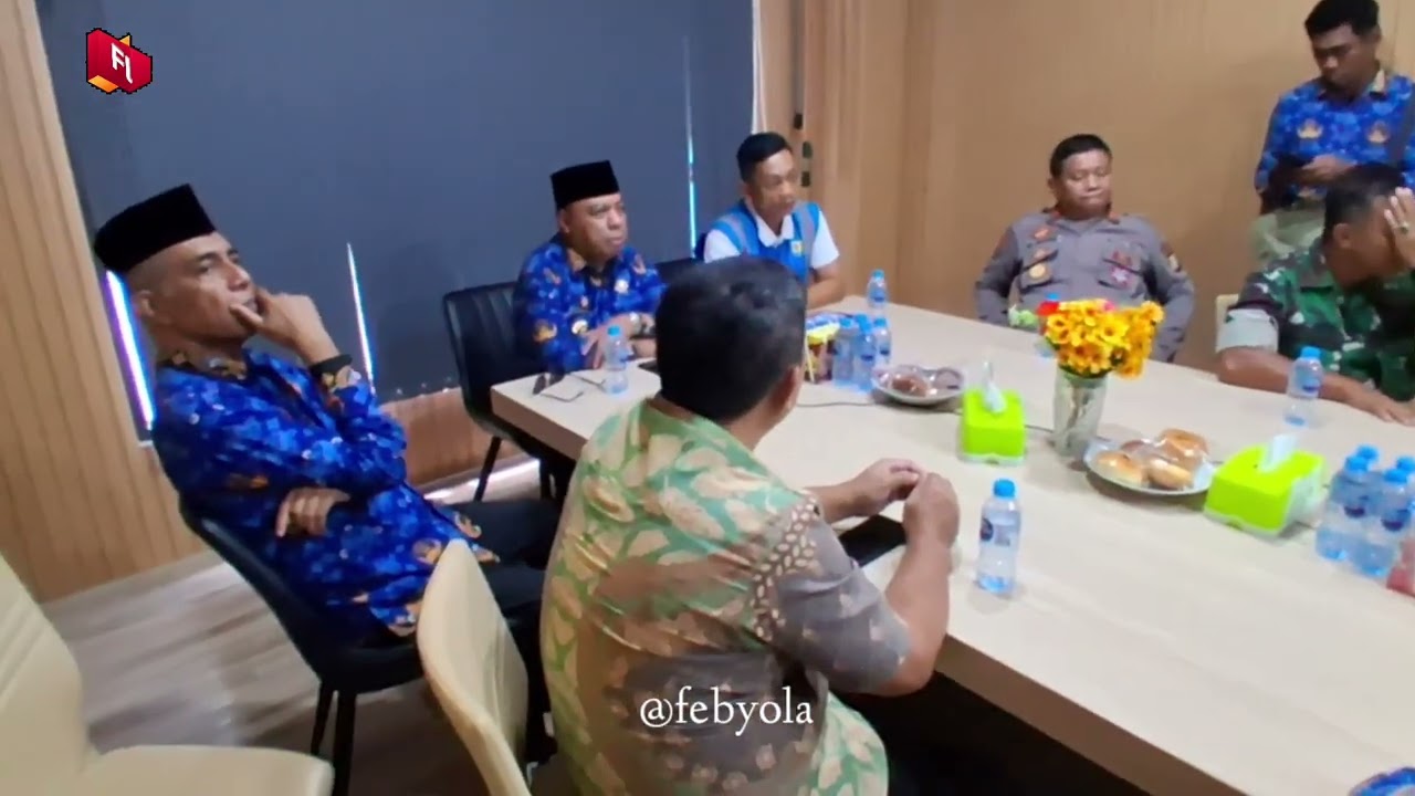 Bupati Piet Hein Babua,Kunjungi PT.PLN UP3 Tobelo. Pastikan Layanan Listrik Normal Jelang Ramadhan.