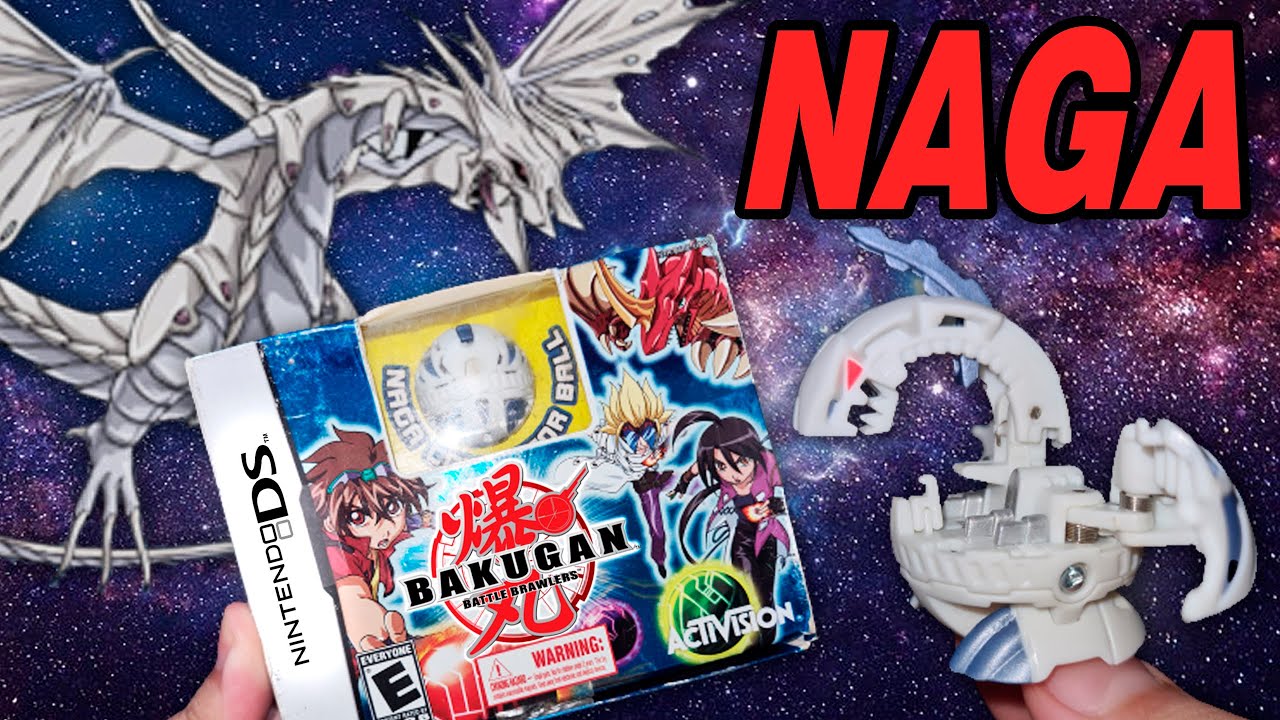 NAGA BAKUGAN EXCLUSIVO Nintendo DS VIDEOJUEGO BATTLE BRAWLERS | White Naga Unboxing | Bakugan Planet