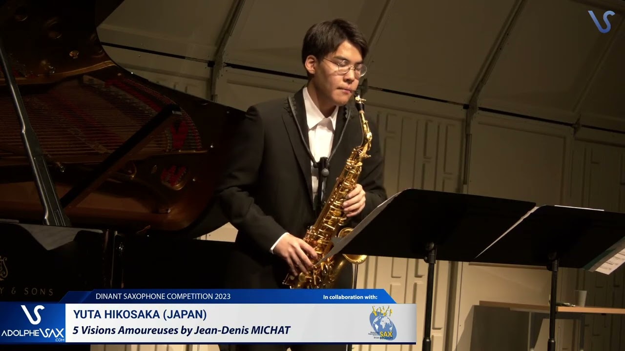 Yuta HIKOSAKA (Japan) plays 5 Visions Amoureuses by J.D. MICHAT