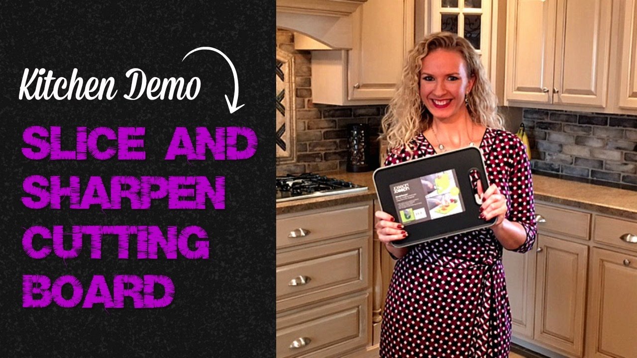 Kitchen Demo: Slice & Sharpen Cutting Board