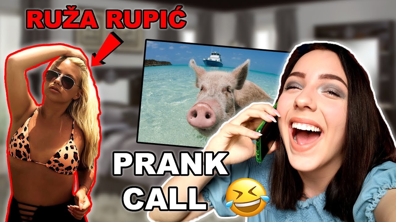 RUŽA RUPIĆ ODBILA KUPANJE S DIVLJIM SVINJAMA! 🤣🐷 | PRANK CALL | Doris Stanković