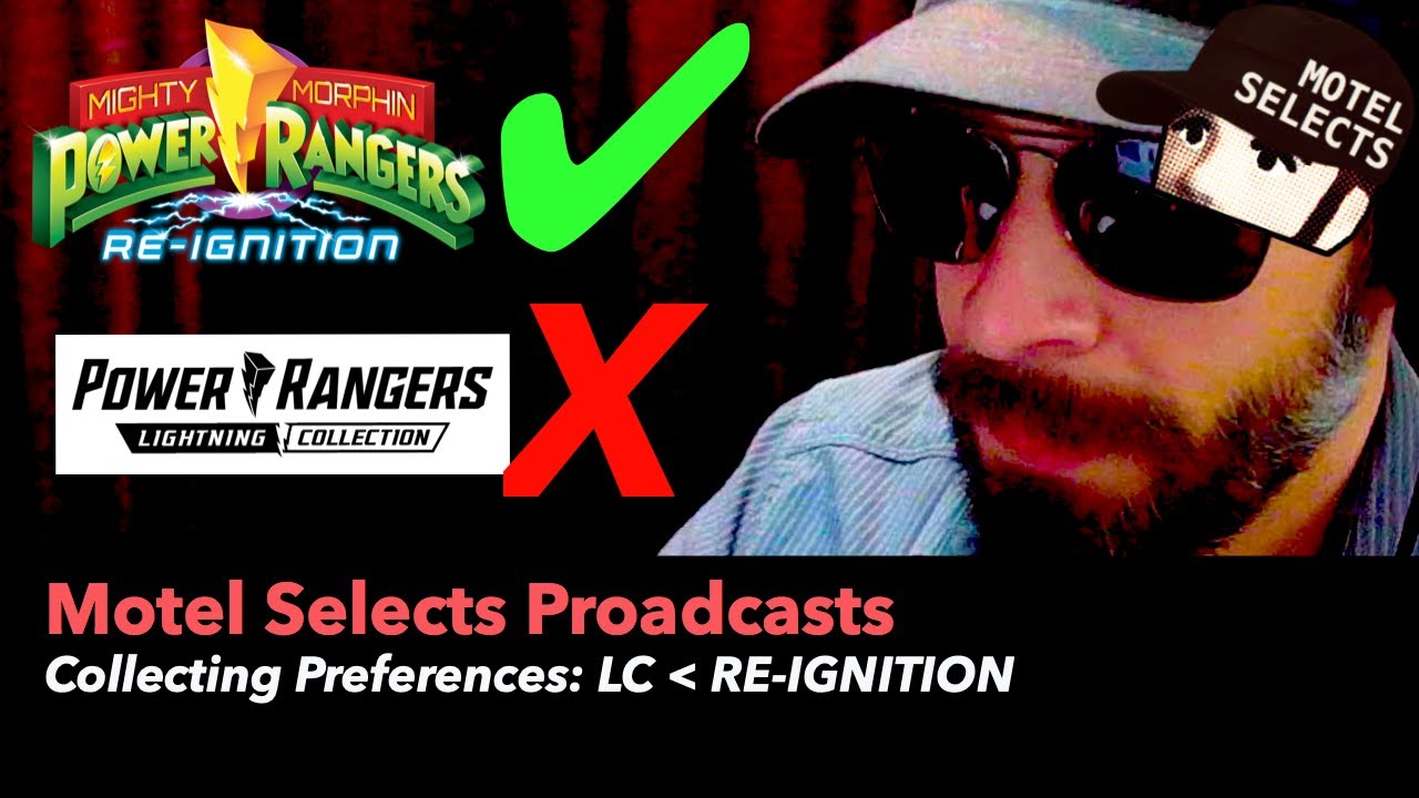 Motel Selects: Proadcasts - Choosing Re-ignition Over Lightning Collection - Power Rangers - MMPR