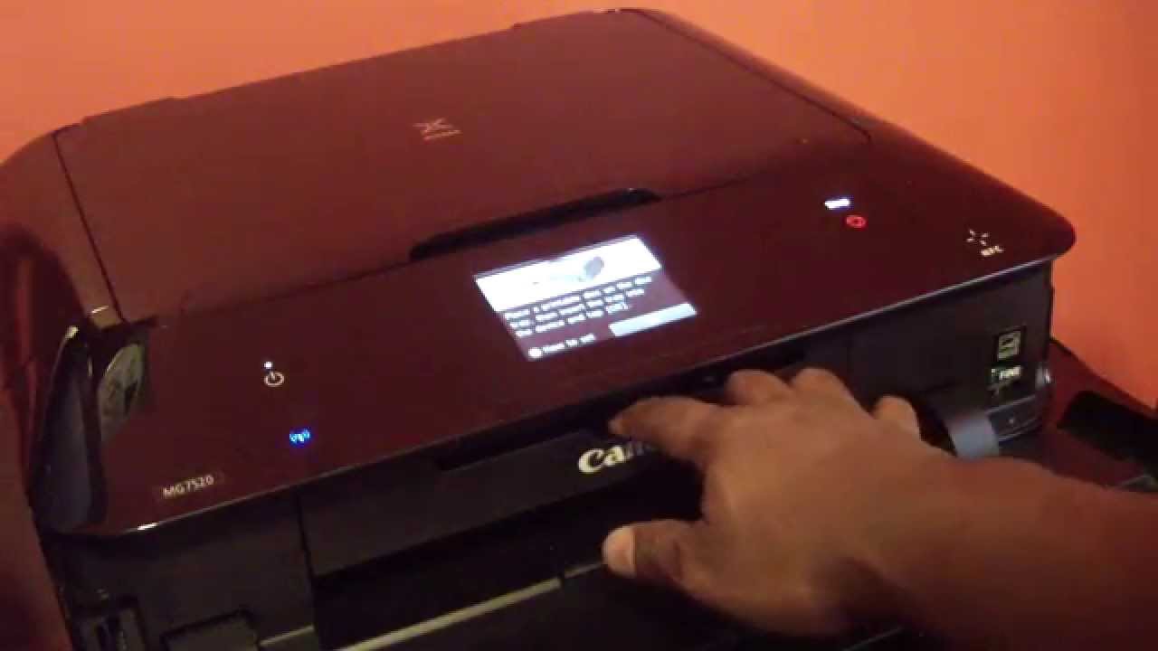 REVIEW #1 CANON PIXMA MG7520 ALL IN ONE PRINTER