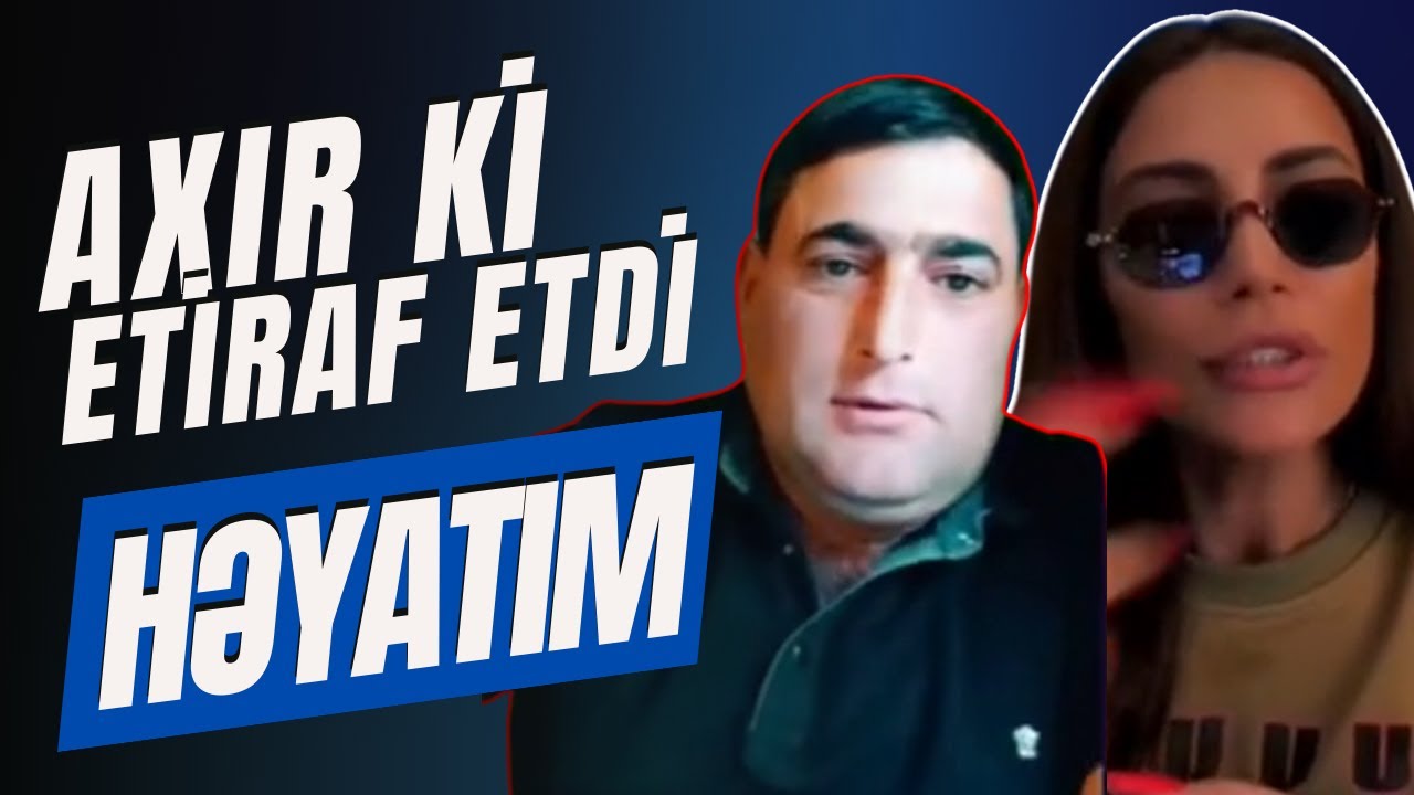Sadiq arvadından qorxmadan HƏYATIM DEYİR!