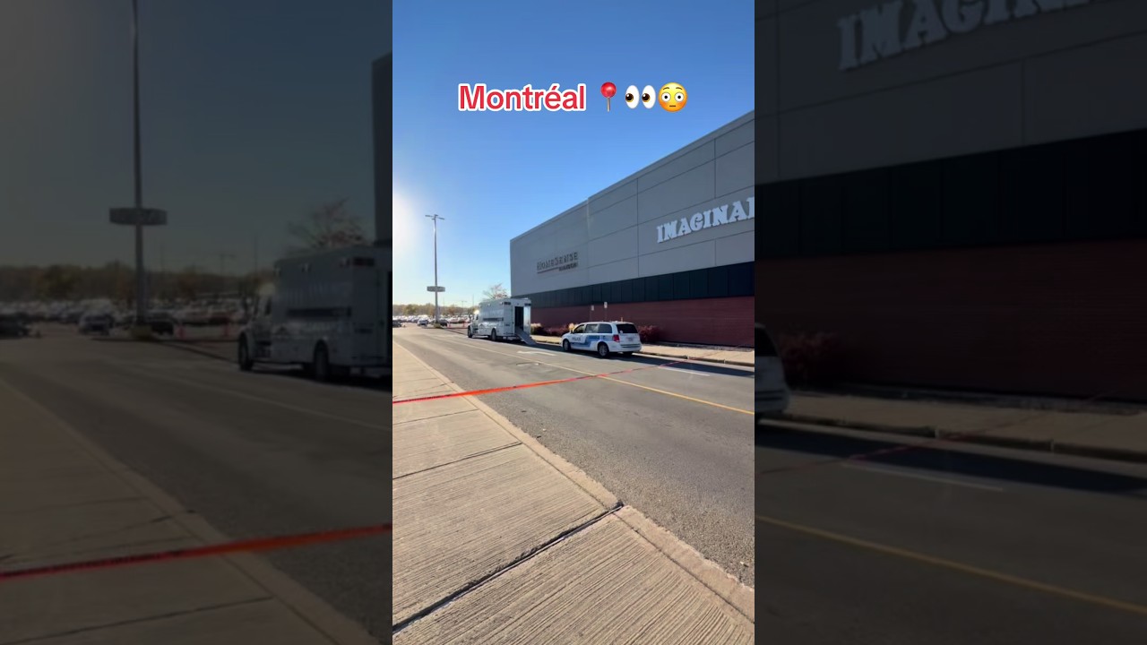 Heavy Police Presence at Fairview Pointe-Claire Mall During Tactical ...