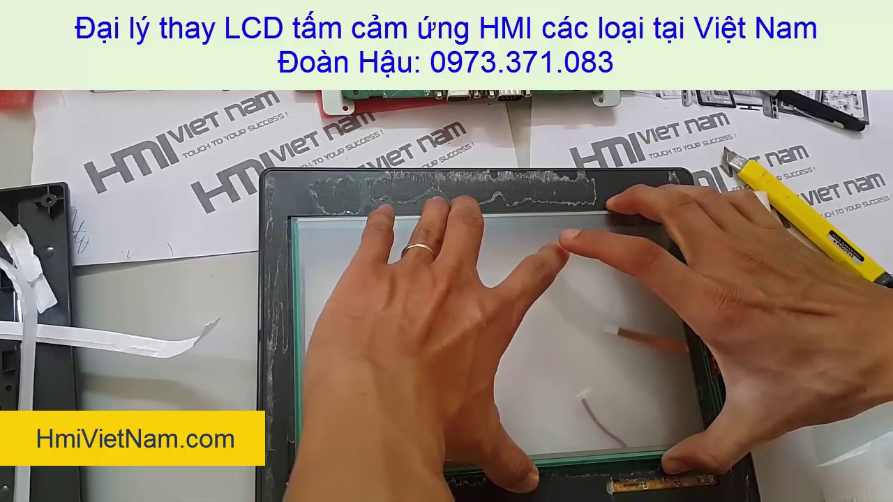 Thay Tấm Cảm ứng HMI Weinview  MT6100i
