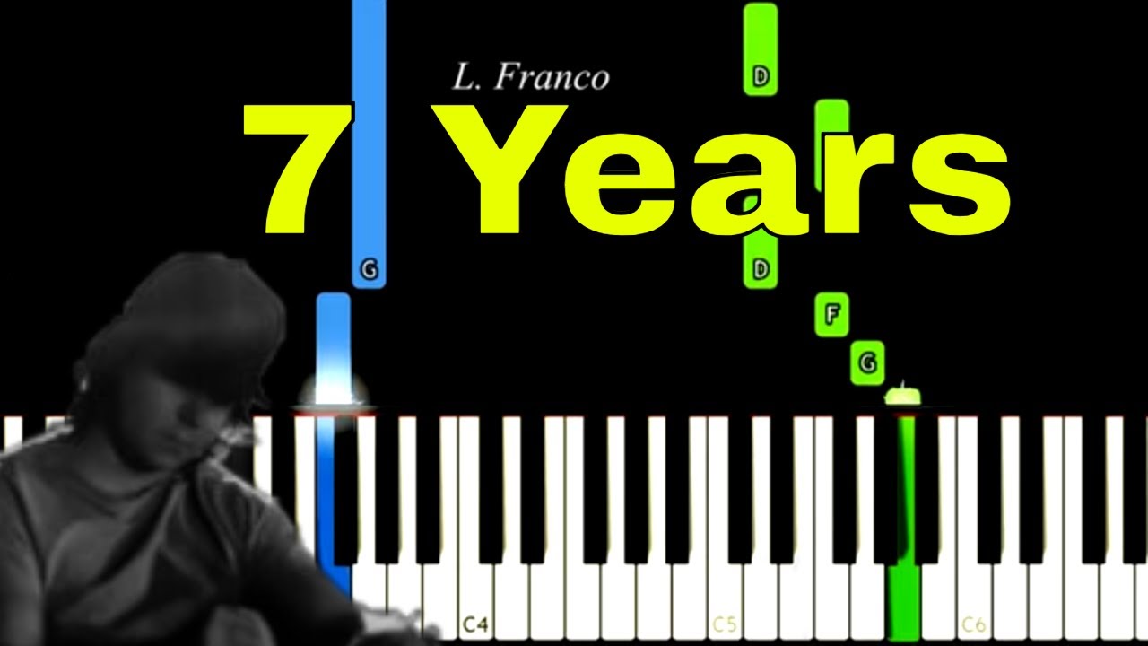 Lukas Graham - 7 Years - EASY Piano Tutorial by Franco