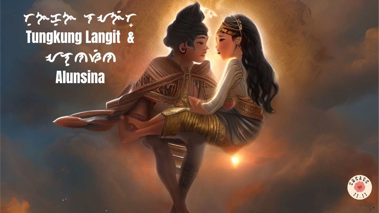 Tungkung Langit & Alunsina, A Filipino creation story from Panay, with relaxing campfire sounds