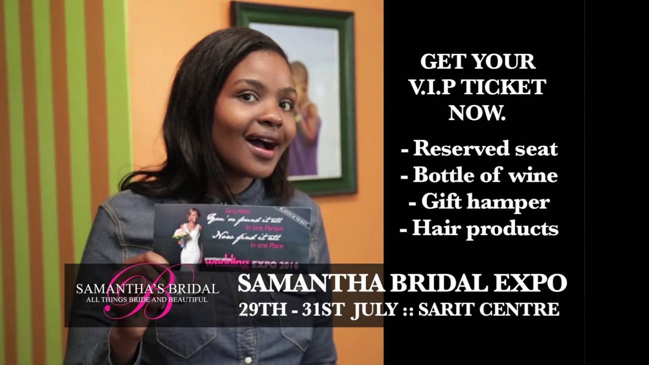 A surprised bride invite to the samanthas bridal fair
