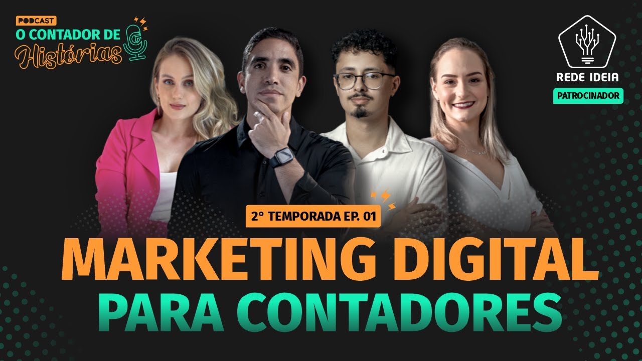 COMO COMEÇAR A PRODUZIR CONTEÚDO NA AREA CONTÁBIL EM 2025 | PODCAST O CONTADOR DE HISTÓRIAS #14