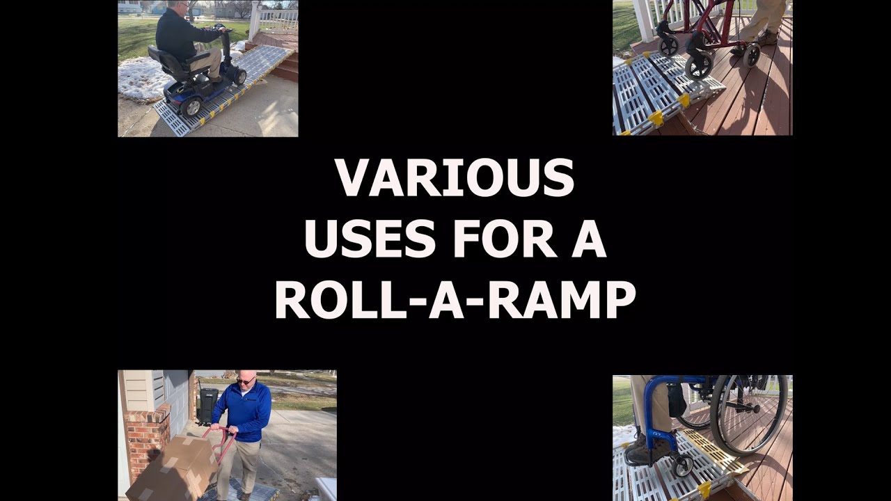 How To Use Roll-A-Ramp in Various Ways