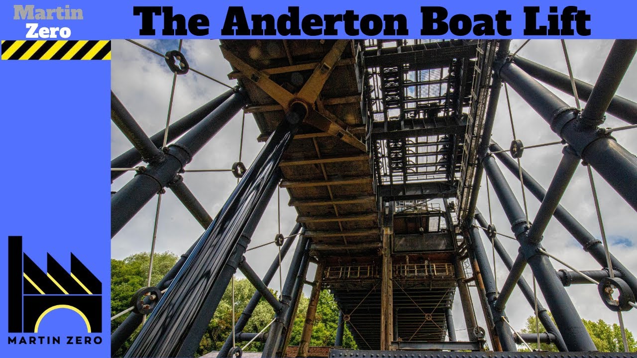 The Anderton Boat Lift by Narrowboat
