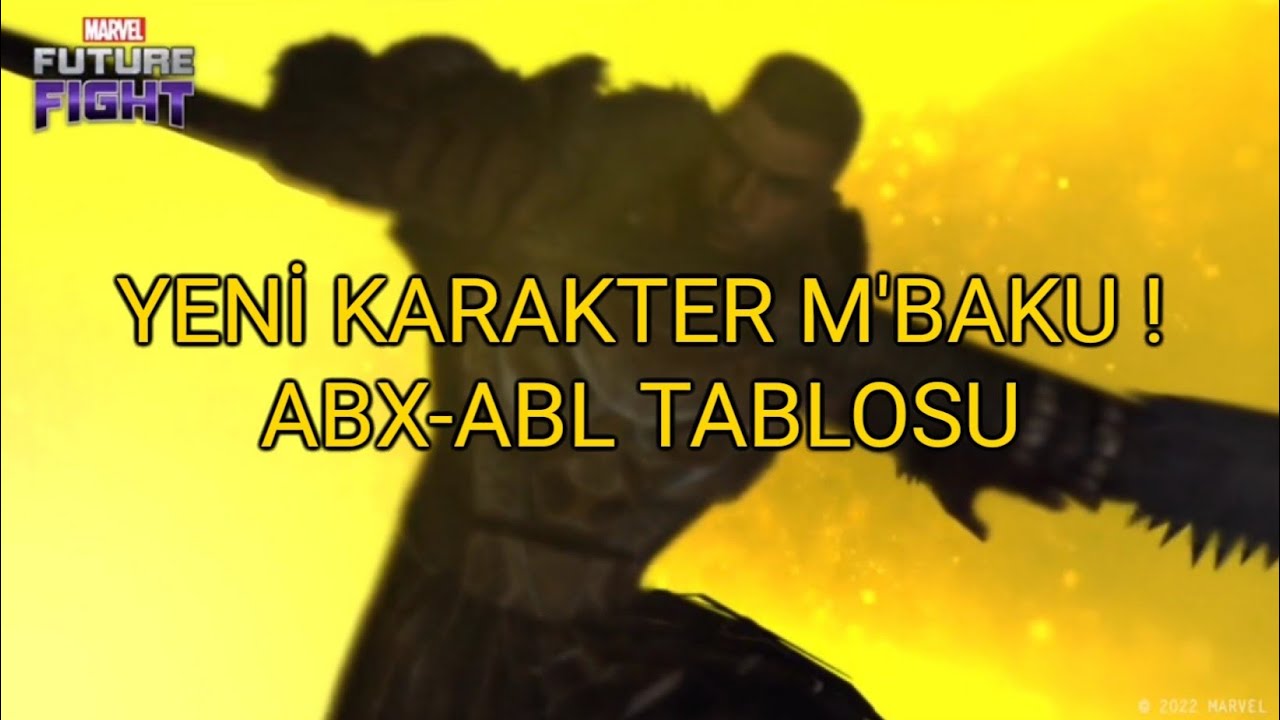 Yeni Karakter M'baku ! - 100 Milyon Skora Az Kaldı ! - Abx-Abl Tablosu - Marvel Future Fight
