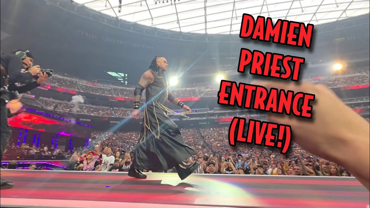 Damien Priest WrestleMania 41 Entrance (LIVE!)