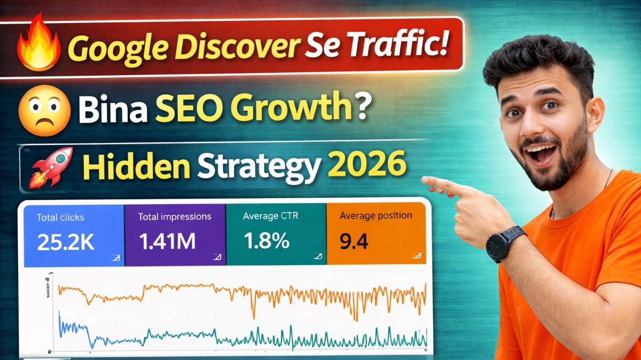 👉 🔥 Google Discover Traffic Secrets in 2026 | Google Discover Tutorial | Bina SEO Massive Traffic