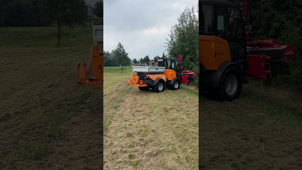 Jak nie wjedzie, jak wjedzie! Holder S130 kontra wały przeciwpowodziowe! 🤠 #holder #karcher #mower