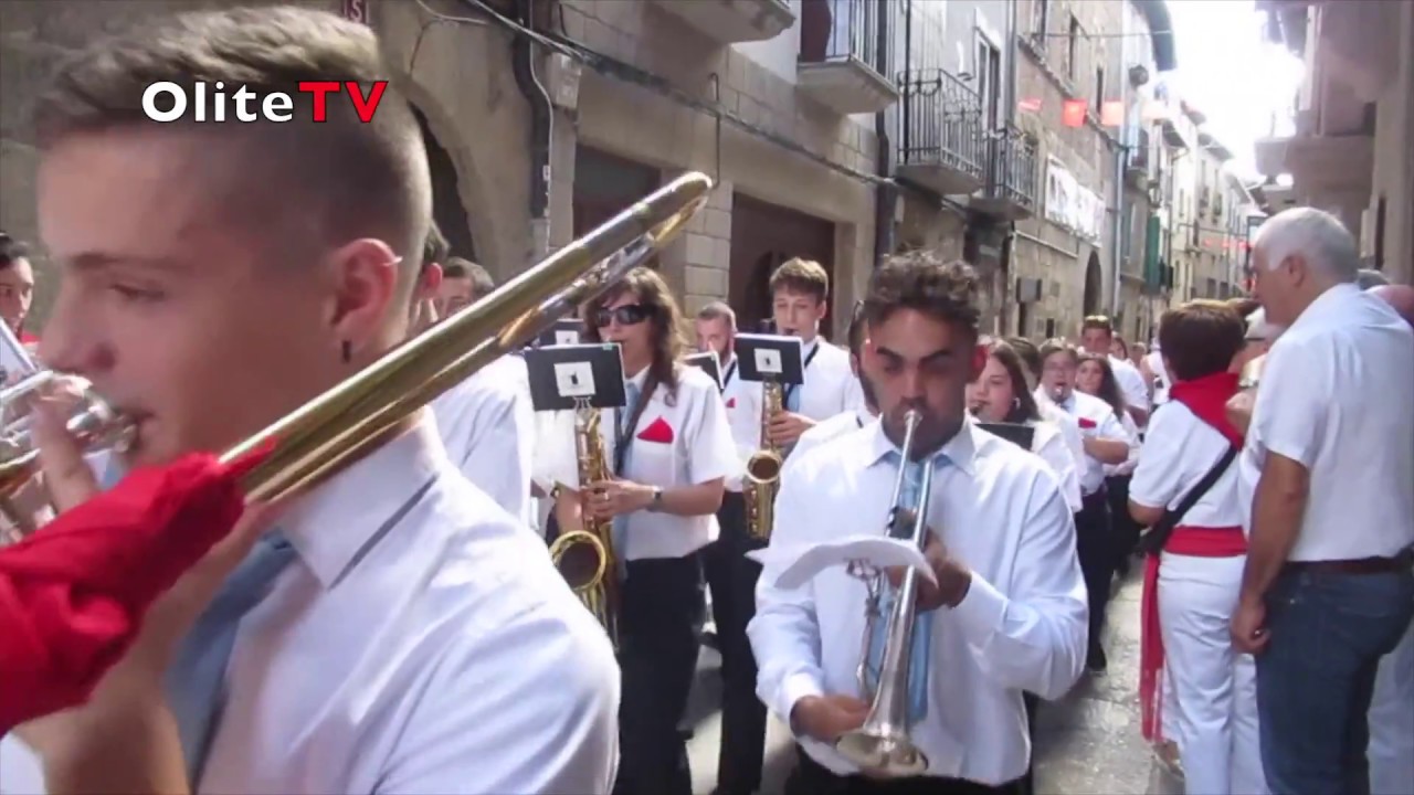 Alegria en las Fiestas de Olite 2018