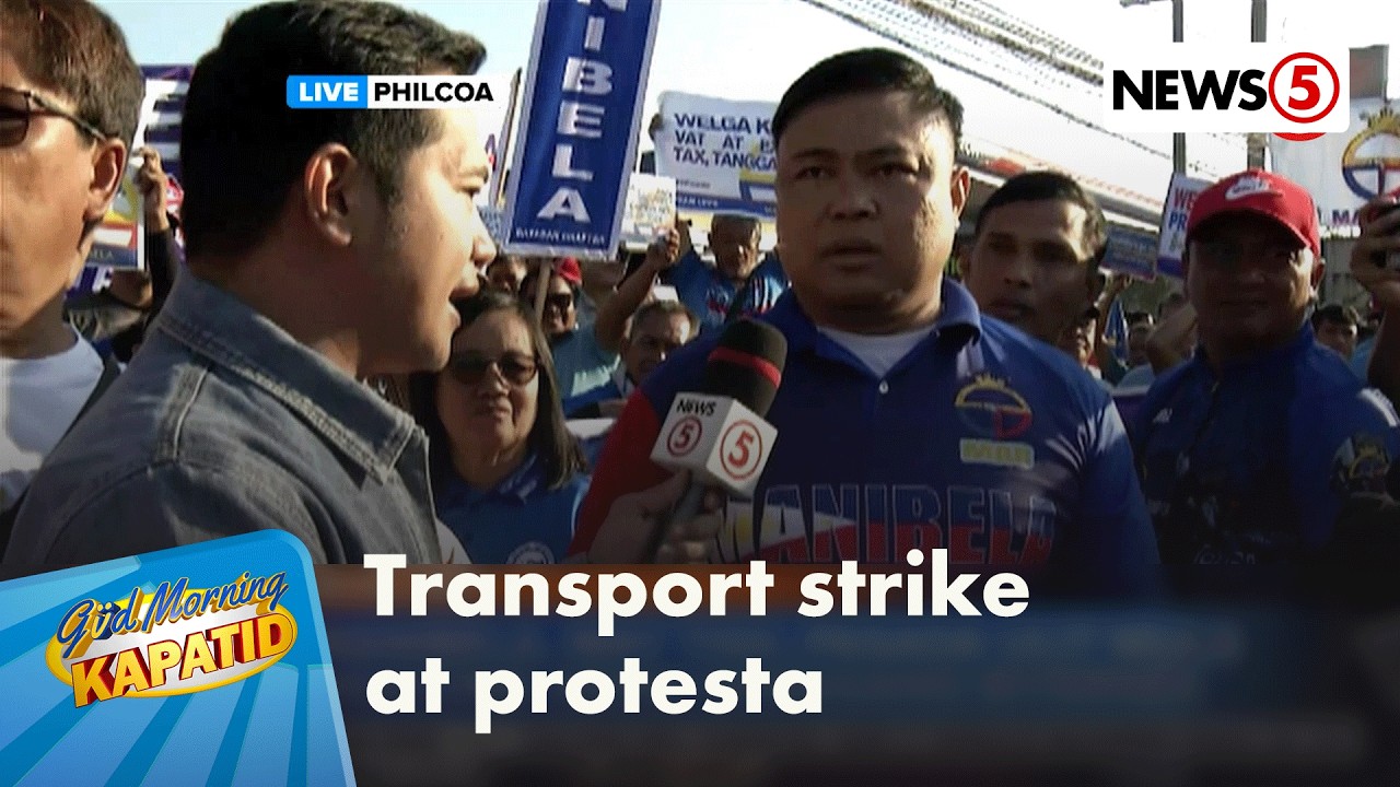 Transport strike ng MANIBELA, nagsimula na | Gud Morning Kapatid