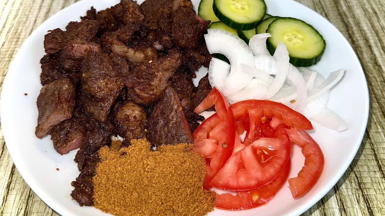 HOMEMADE SUYA RECIPE | Nigerian Street Food at it best. 