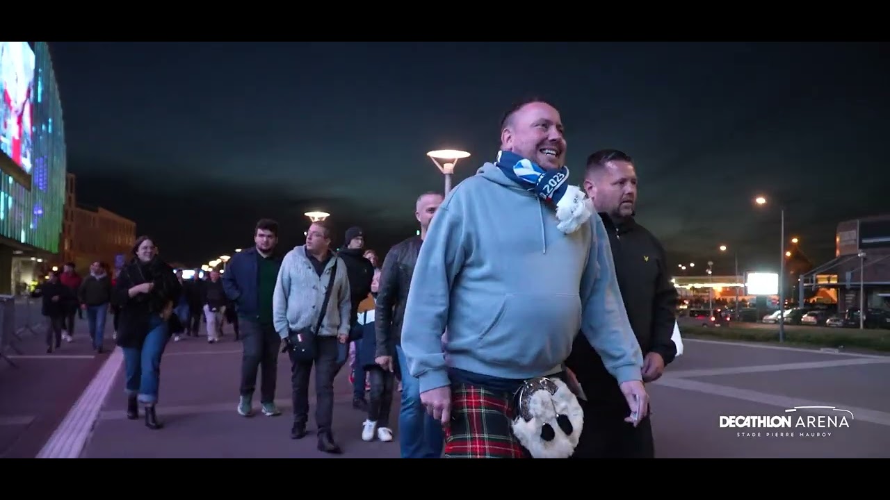 Revivez l'ambiance de FRANCE-ECOSSE