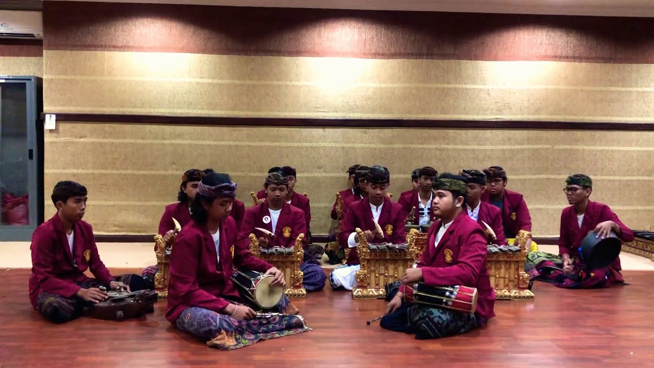 Tabuh Angklung Tetangisan. “Meperas” Ujian Mahasiswa ISI Denpasar 2019