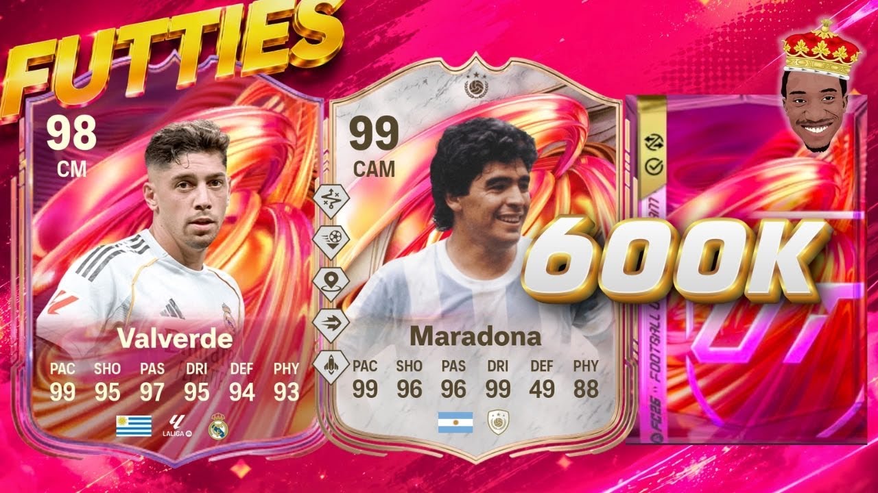 Я открыл гарант-пак 97+ FUTTIES за 600 тысяч [ EA FC26 | Ultimate Team ]