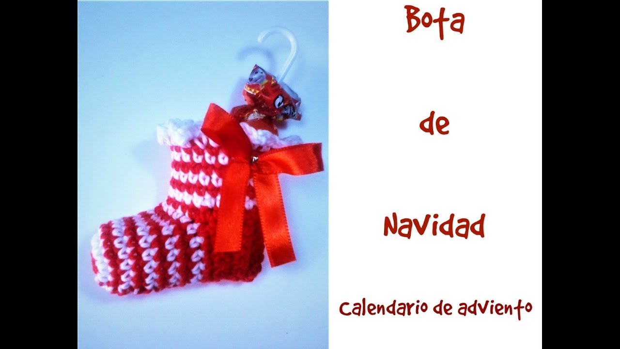 botita de navidad (calendario de adviento)