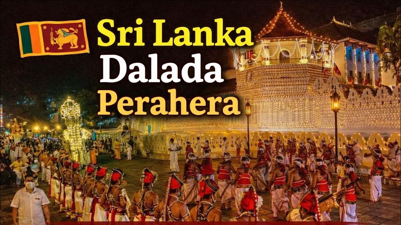 Sri Lanka Dalada Perahera 🇱🇰 | Beautiful Cultural Festival