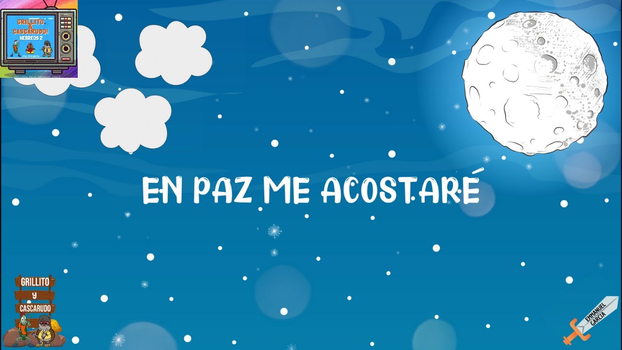 En paz me acostaré ● Grillito & Cascarudo║ Álbum 