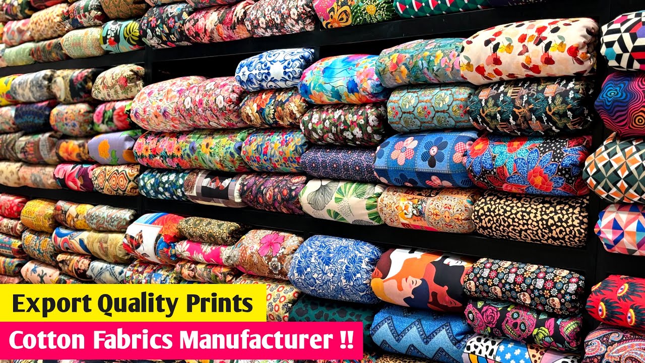 सबसे अच्छा कपड़ा | Cotton Fabric Wholesale Market | Boutique Fabrics Wholesaler At Delhi | Fabric
