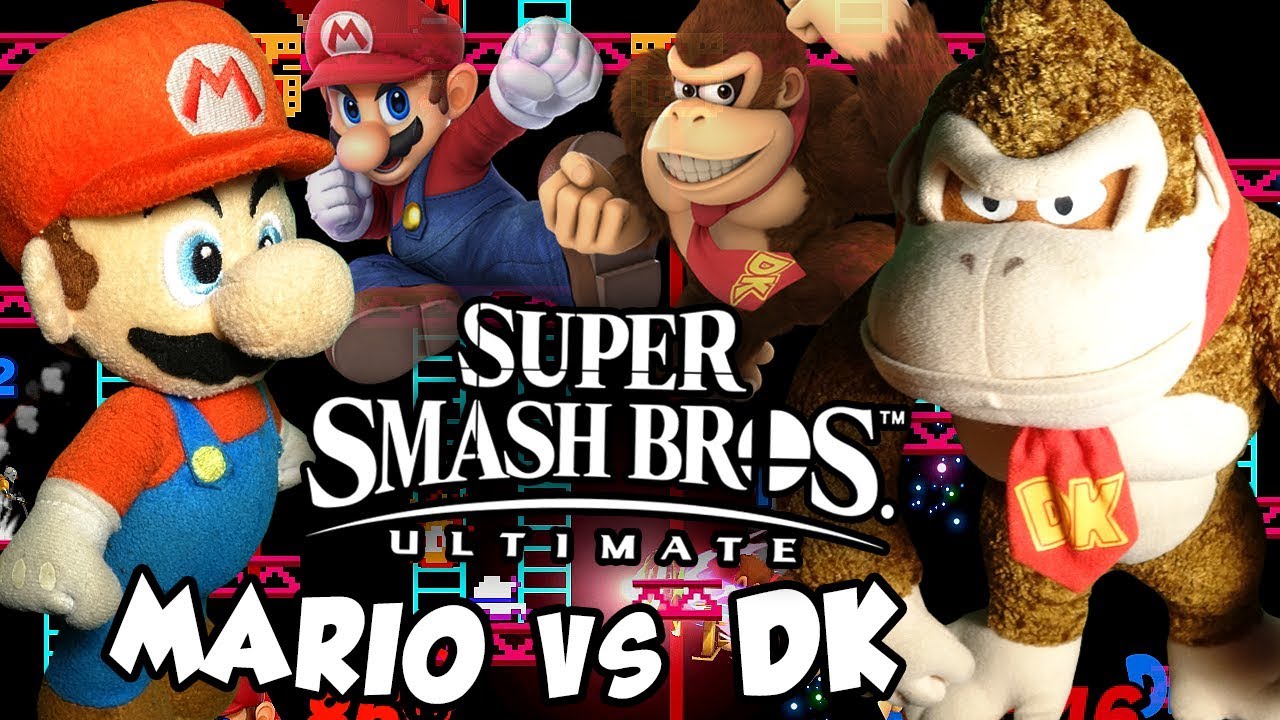 ABM: Марио против Донки Конга!! Super Smash Bros Ultimate!! Геймплейный матч!! ᴴᴰ