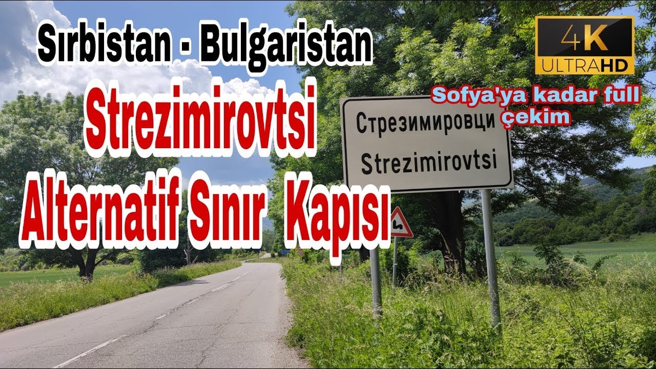 Sila Yolu Strezimirovtsi Alternatif Sinir Kapisi .Yol Videosu .Sis,Kar,Yabani Hayvanlar