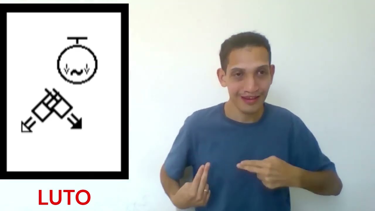 LUTO EM LIBRAS