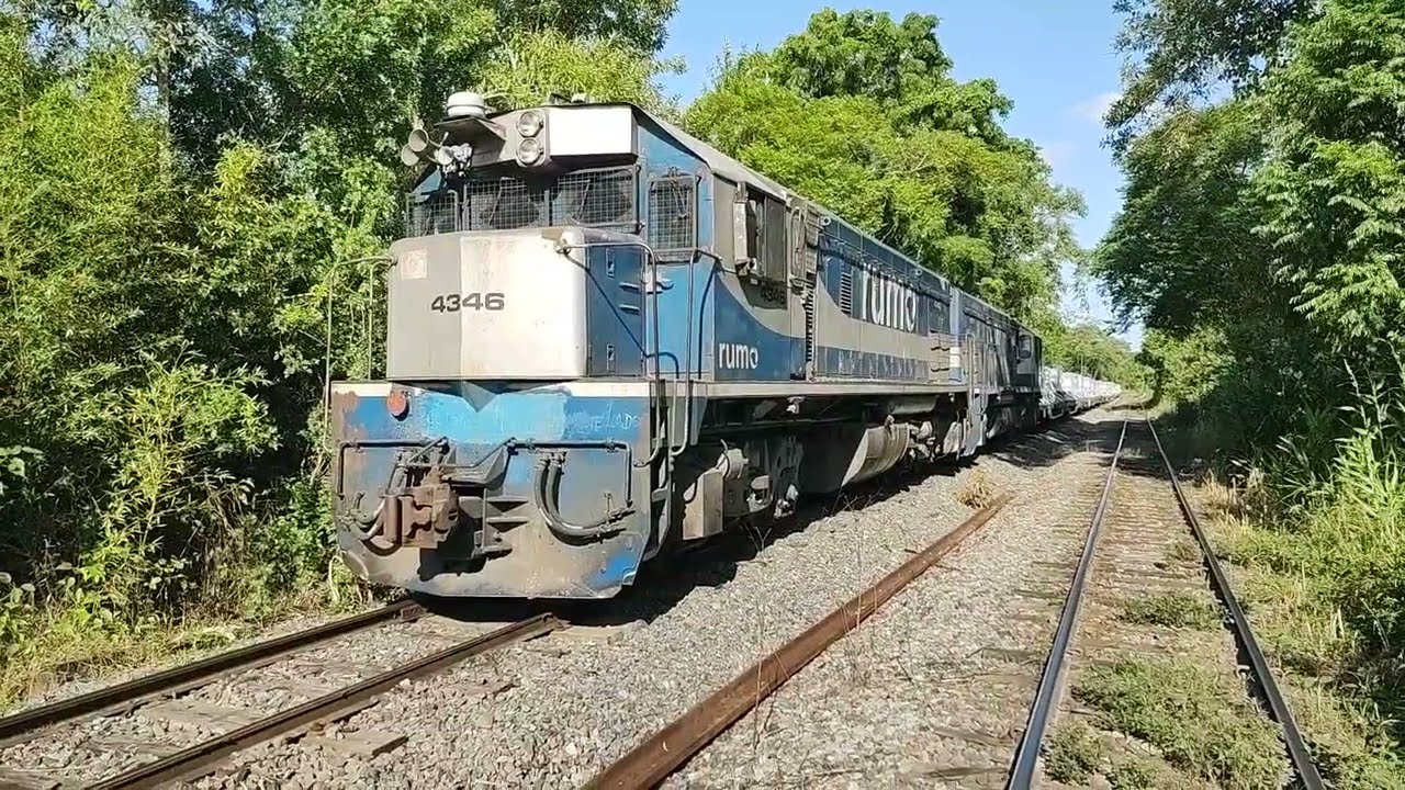 Bobineiro/Rio do Morro(LDM)Joinville SC-Brasil (2026) #trensbrasil #ferroviabrasileira #trains #rumo
