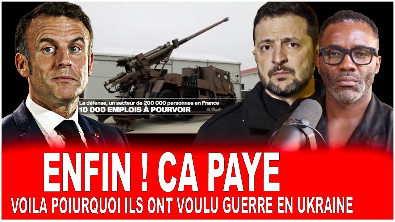 UKRAINE I La France reçoit sa récompense de la guerre contre la Russie